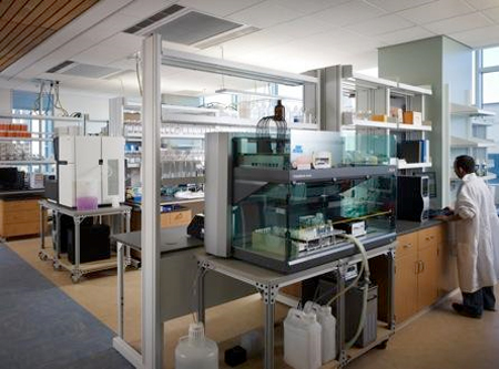Modern lab facility